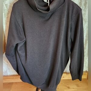 Dress Barn Black Cowl Neck Sweater